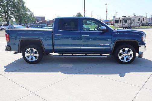 Stone Blue Metallic 2017 GMC Sierra 1500 SLT