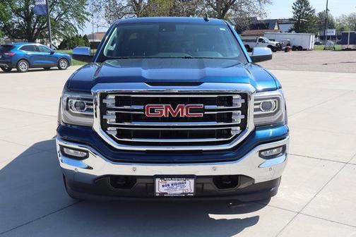 Stone Blue Metallic 2017 GMC Sierra 1500 SLT