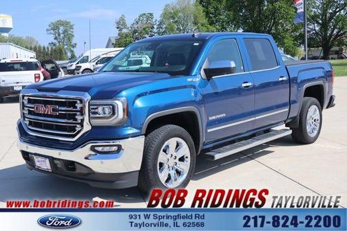 Stone Blue Metallic 2017 GMC Sierra 1500 SLT