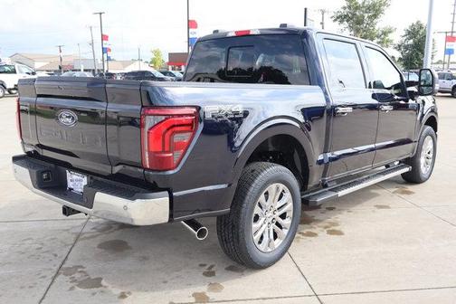 Blue 2026 Ford F-150 Lariat