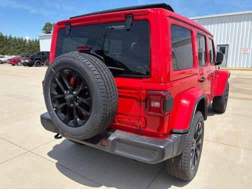 Firecracker Red Clearcoat 2025 Jeep Wrangler 4xe Sahara