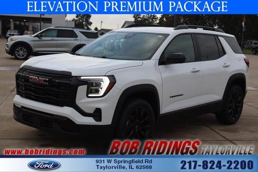 Summit White 2026 GMC Terrain AWD Elevation