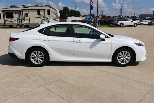 White 2025 Toyota Camry LE