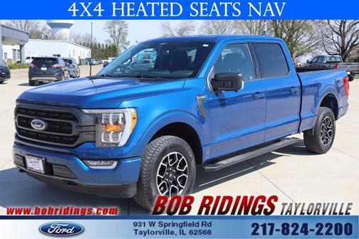Blue 2023 Ford F-150 XLT