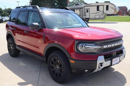 Ruby Red Metallic Tinted Clearcoat 2026 Ford Bronco Sport Badlands