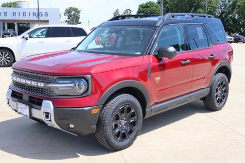 Ruby Red Metallic Tinted Clearcoat 2026 Ford Bronco Sport Badlands
