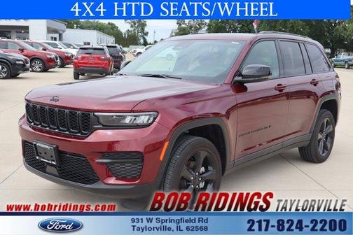 Velvet Red Pearlcoat 2025 Jeep Grand Cherokee Laredo