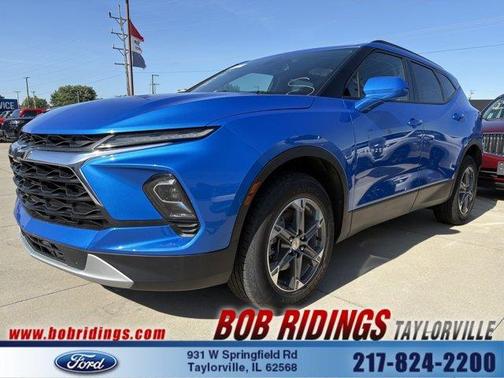 Rip Tide Blue 2024 Chevrolet Blazer LT