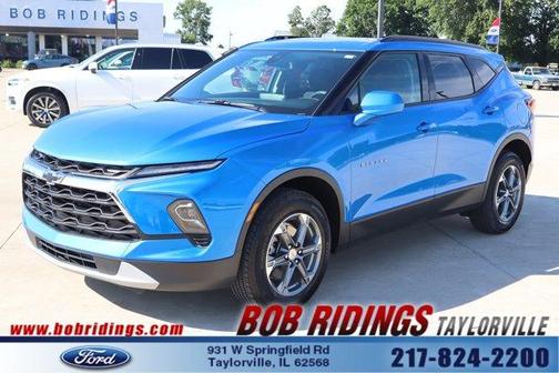 Rip Tide Blue 2024 Chevrolet Blazer LT