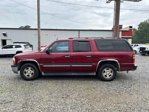 Maroon 2005 Chevrolet Suburban 1500 LS