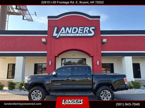 Black 2016 Toyota Tacoma Limited