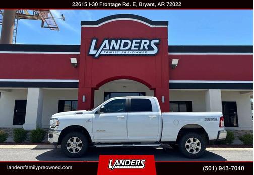 Bright White Clearcoat 2021 RAM 2500 Big Horn Crew Cab 4x4 6'4' Box