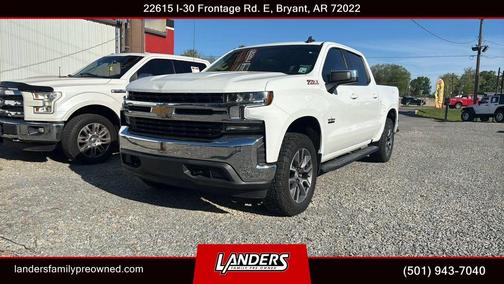 Summit White 2021 Chevrolet Silverado 1500 LT
