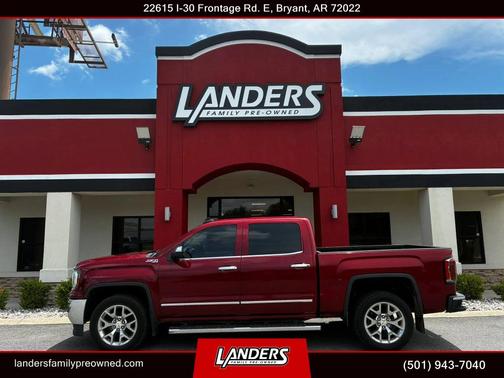Maroon 2018 GMC Sierra 1500 SLT