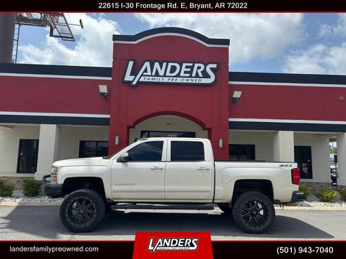White Diamond Tricoat 2014 Chevrolet Silverado 1500 LTZ