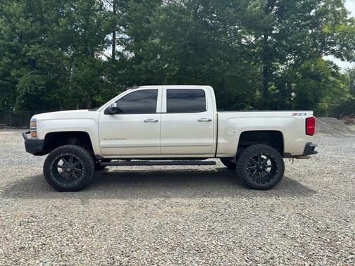 White Diamond Tricoat 2014 Chevrolet Silverado 1500 LTZ