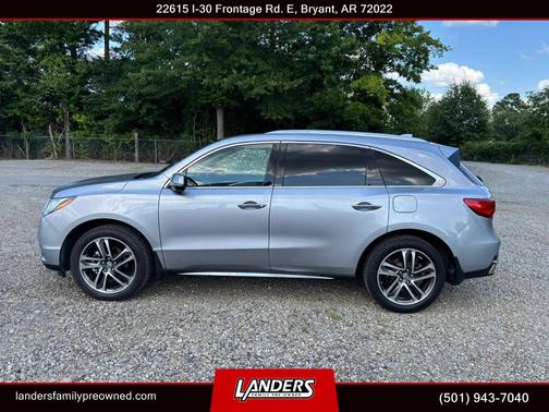 Lunar Silver Metallic 2017 Acura MDX 3.5L