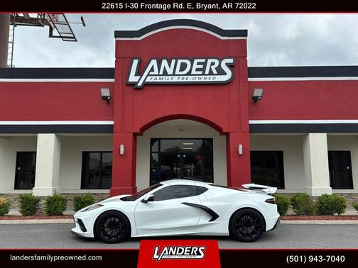 Arctic White 2024 Chevrolet Corvette Stingray w/2LT