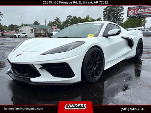 Arctic White 2024 Chevrolet Corvette Stingray w/2LT