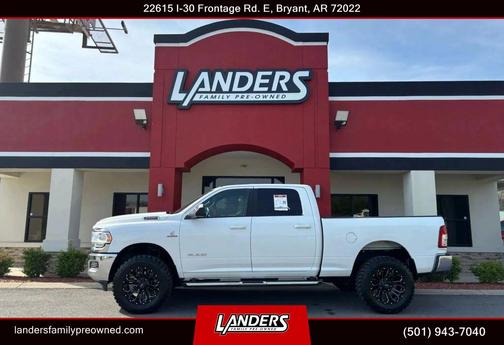 Bright White Clearcoat 2021 RAM 2500 Big Horn Crew Cab 4x4 6'4' Box