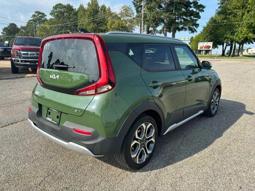 Undercover Green 2022 Kia Soul X-Line