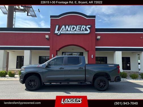 Shadow Gray Metallic 2022 Chevrolet Silverado 1500 Limited LT Trail Boss