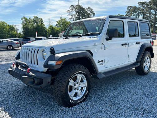 Bright White Clearcoat 2021 Jeep Wrangler Unlimited Sport