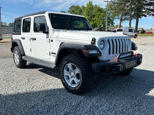 Bright White Clearcoat 2021 Jeep Wrangler Unlimited Sport