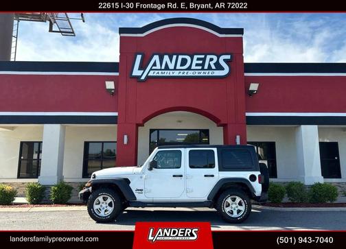 Bright White Clearcoat 2021 Jeep Wrangler Unlimited Sport