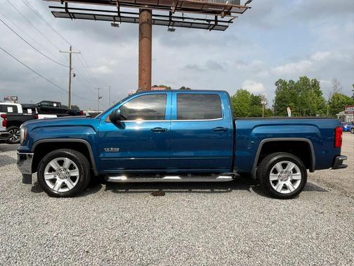 Stone Blue Metallic 2018 GMC Sierra 1500 SLE