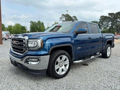 Stone Blue Metallic 2018 GMC Sierra 1500 SLE
