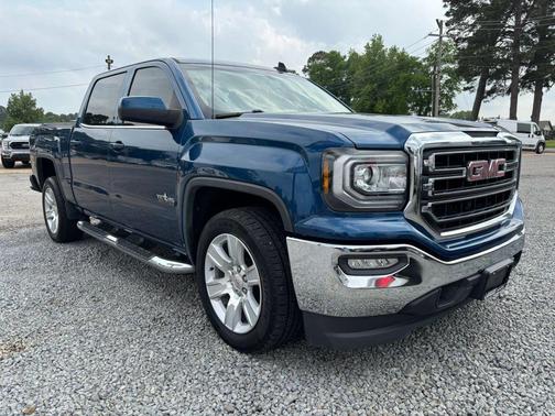 Stone Blue Metallic 2018 GMC Sierra 1500 SLE