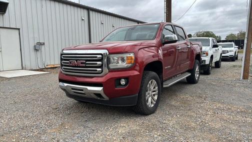 Red 2016 GMC Canyon SLT