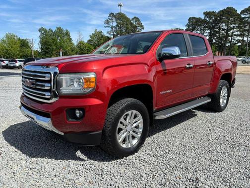 Red 2016 GMC Canyon SLT