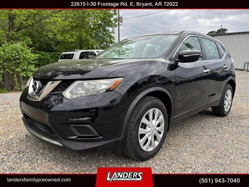 Super Black 2015 Nissan Rogue S