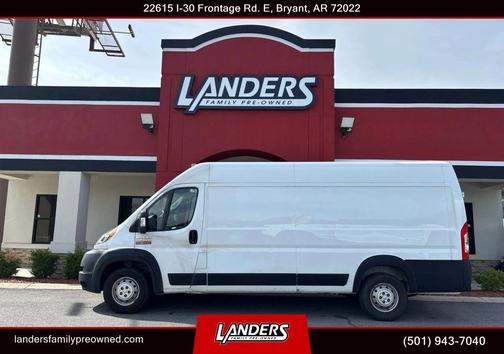 Bright White Clearcoat 2022 RAM ProMaster 3500 High Roof