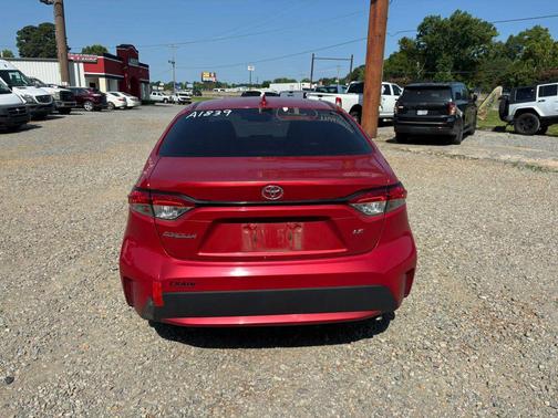 Red 2020 Toyota Corolla LE