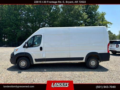 Bright White Clearcoat 2025 RAM ProMaster 2500 Tradesman