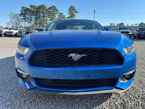 Blue 2017 Ford Mustang EcoBoost