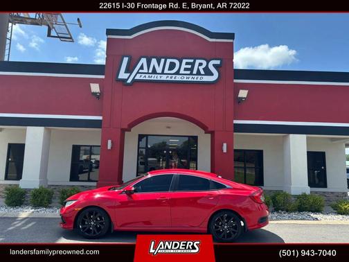 Rallye Red 2019 Honda Civic Sport