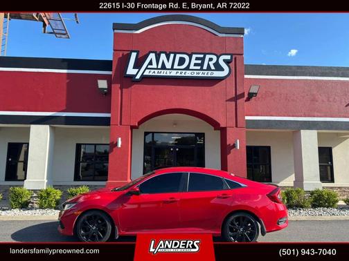 Rallye Red 2019 Honda Civic Sport