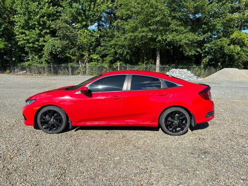 Rallye Red 2019 Honda Civic Sport