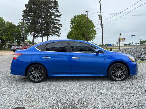 Metallic Blue 2015 Nissan Sentra SR