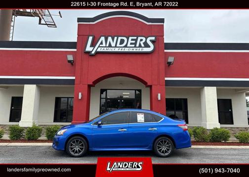 Metallic Blue 2015 Nissan Sentra SR