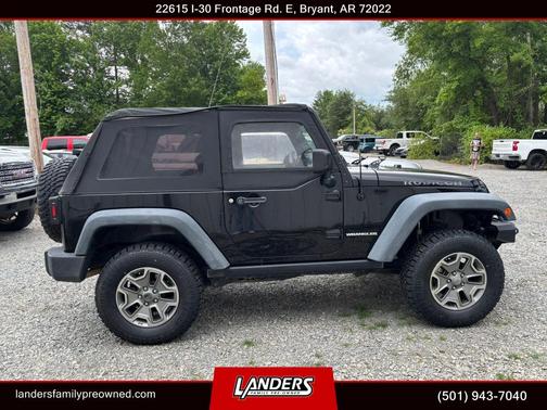 Black Clearcoat 2015 Jeep Wrangler Rubicon