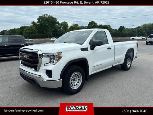 Summit White 2021 GMC Sierra 1500 Base