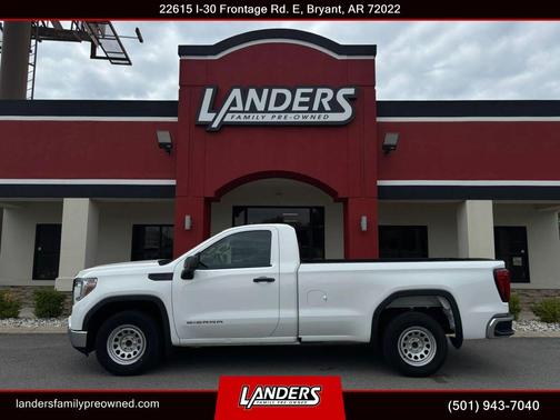 Summit White 2021 GMC Sierra 1500 Base
