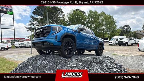 Dynamic Blue Metallic 2023 GMC Sierra 1500 Elevation