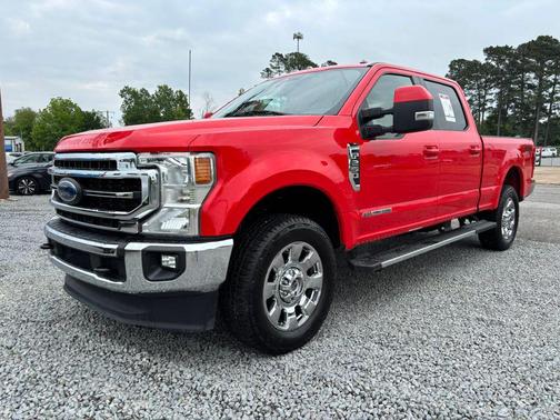 Race Red 2022 Ford F-250 Lariat