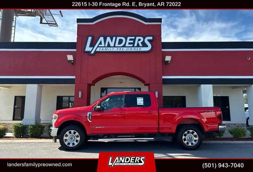 Race Red 2022 Ford F-250 Lariat